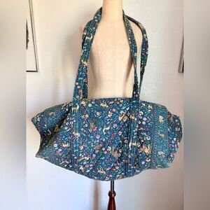Vera Bradley Animal Kingdom X Large Duffle Bag Vintage